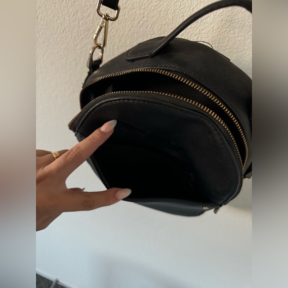 black backpack/ purse - Picture 8 of 9